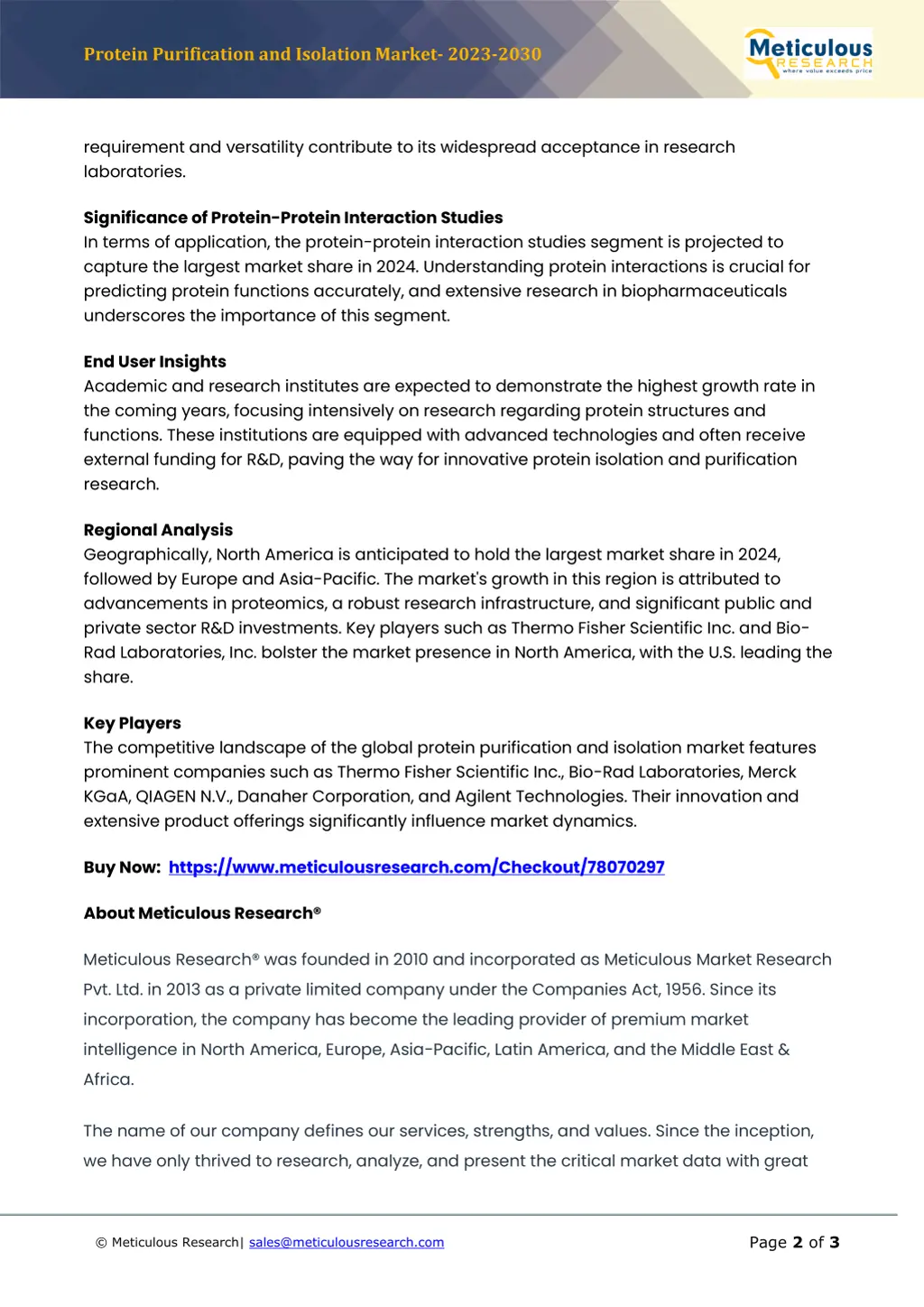 protein purification and isolation market 2023 1