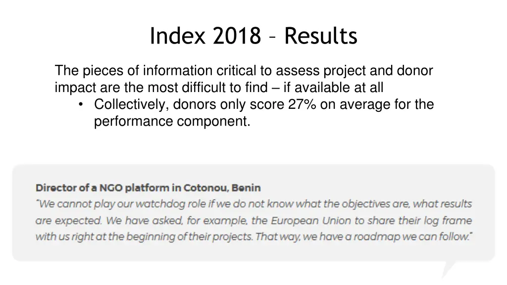 index 2018 results