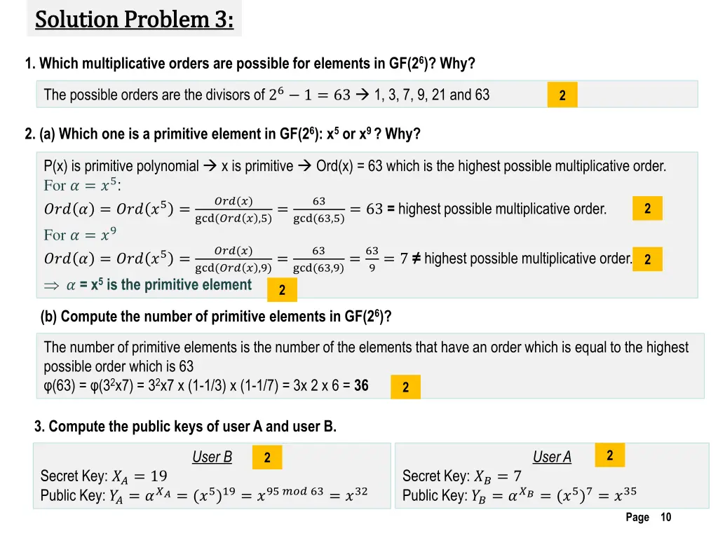 solution problem solution problem 3 3