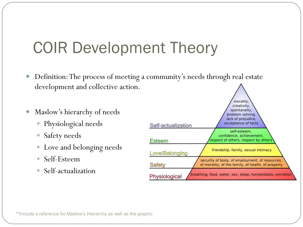 coir development theory