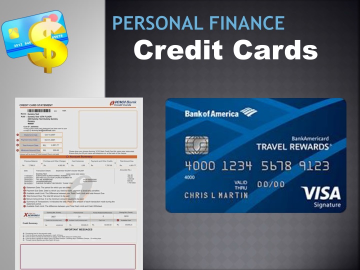 personal finance credit cards