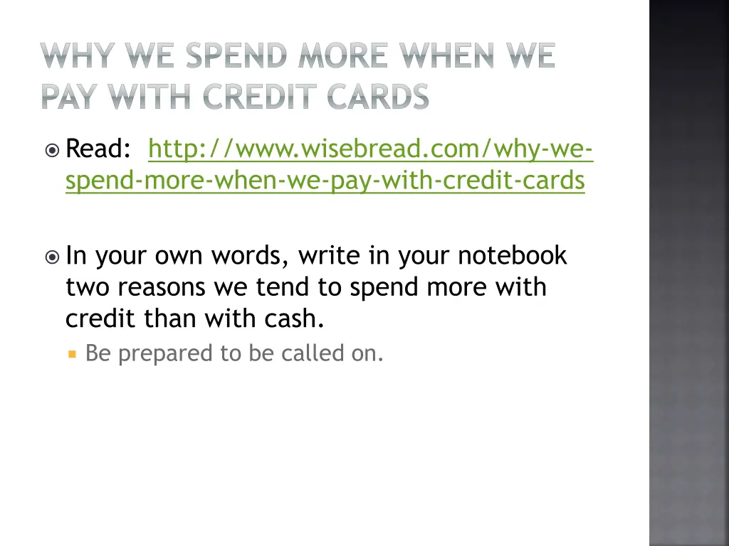 why we spend more when we pay with credit cards