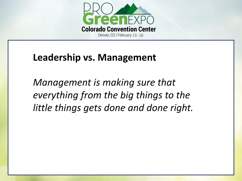 leadership vs management 2