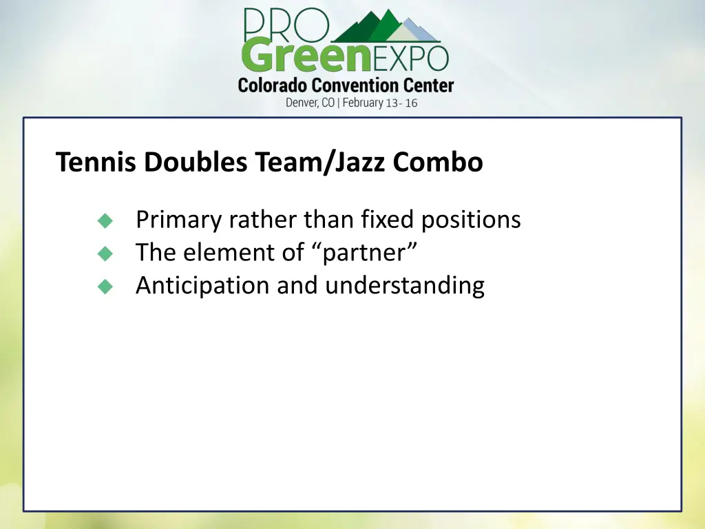 tennis doubles team jazz combo