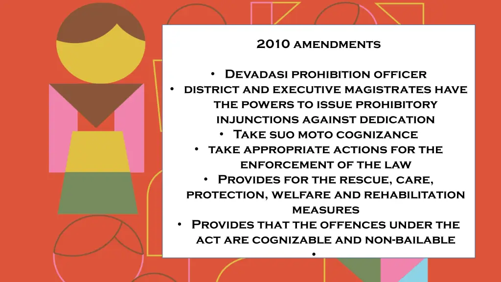 2010 amendments