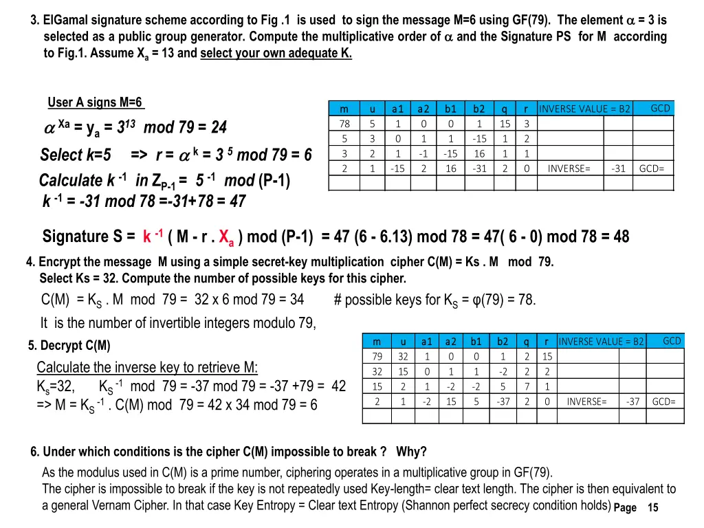 3 elgamal signature scheme according