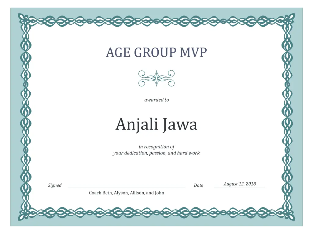 age group mvp 3