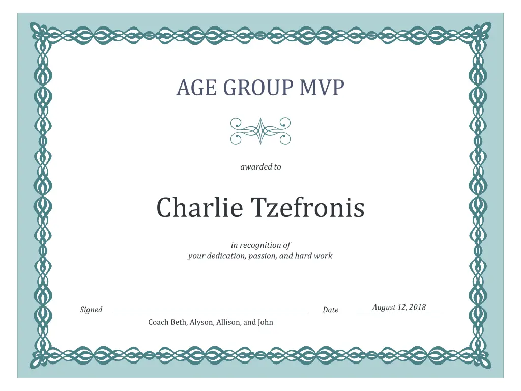 age group mvp 9