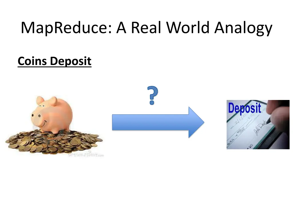 mapreduce a real world analogy