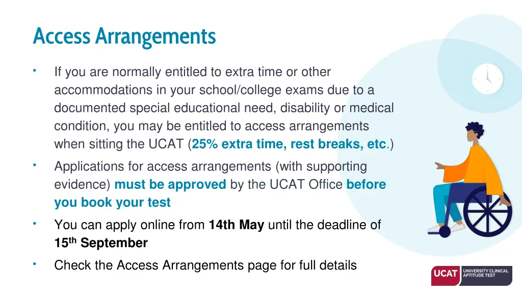 access arrangements if you are normally entitled