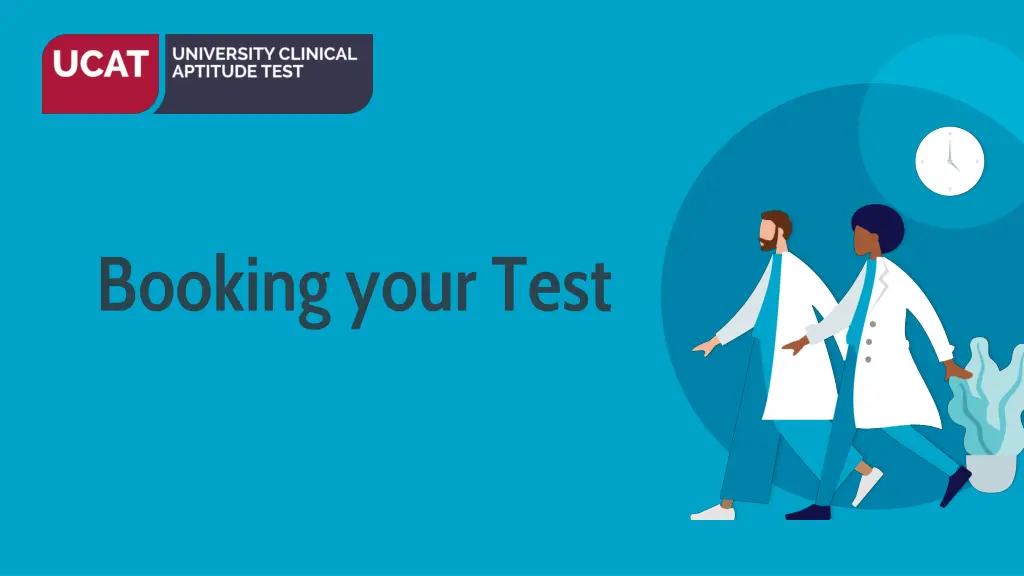 booking your test