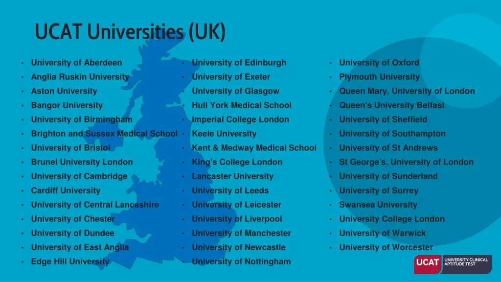 ucat universities uk