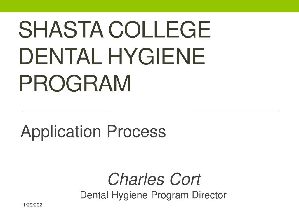 shasta college dental hygiene program