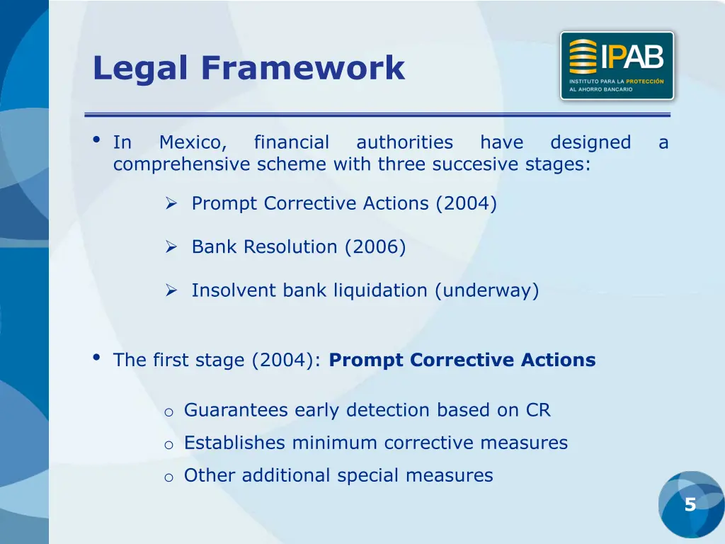 legal framework