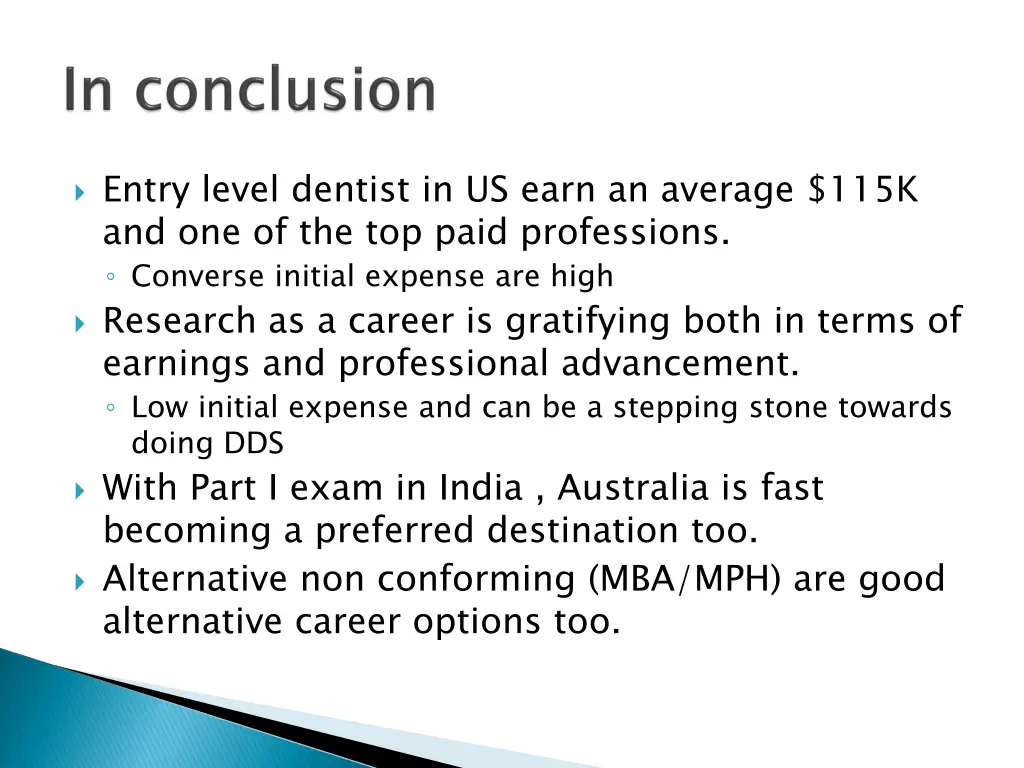 entry level dentist in us earn an average 115k