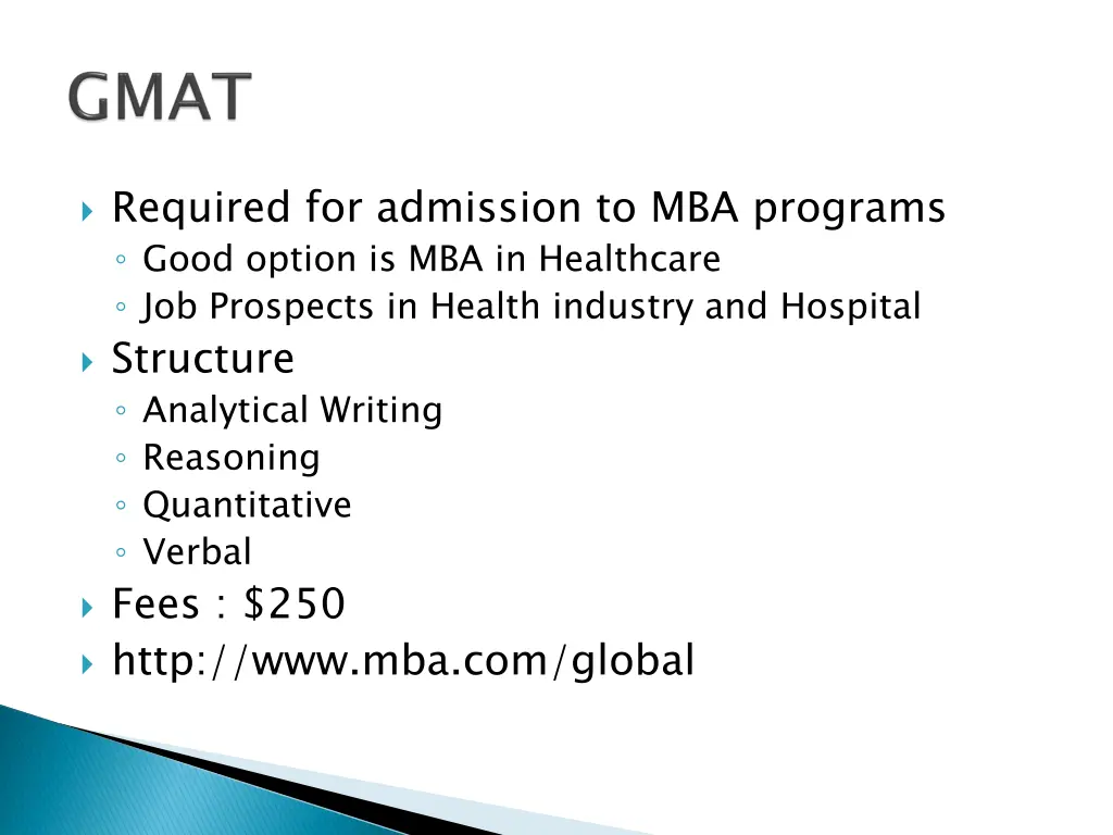 required for admission to mba programs good