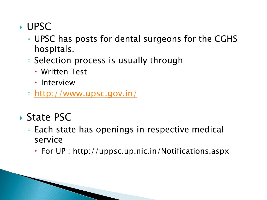 upsc upsc has posts for dental surgeons