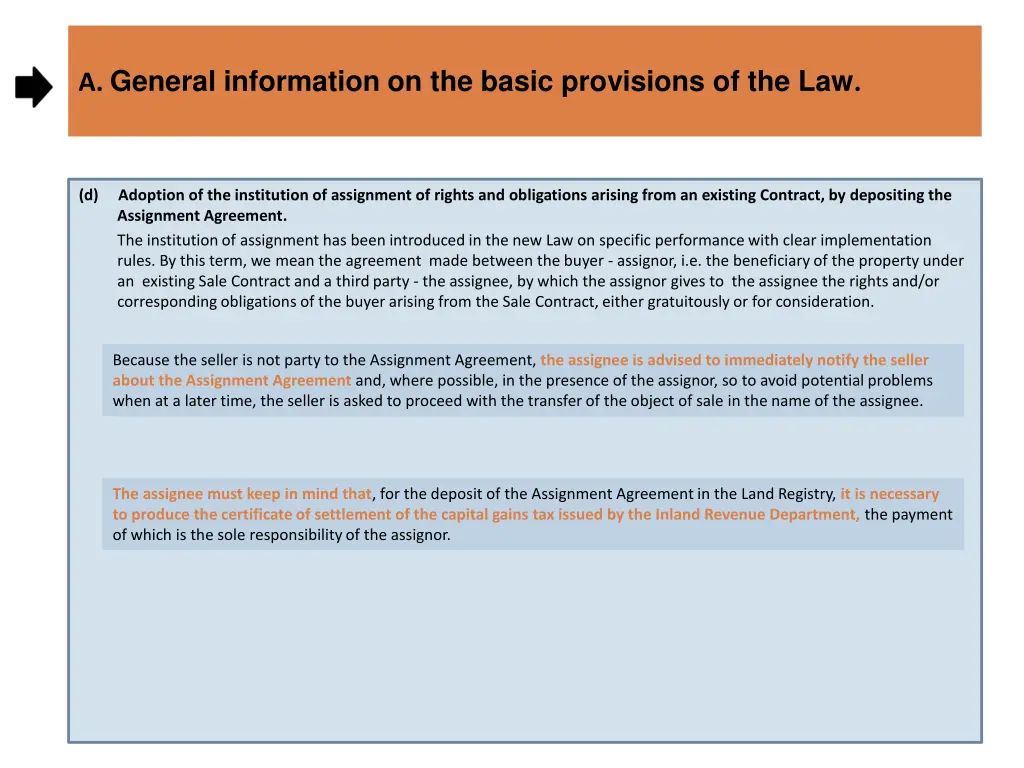 general information on the basic provisions 4