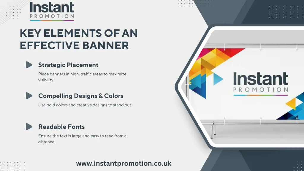 key elements of an effective banner