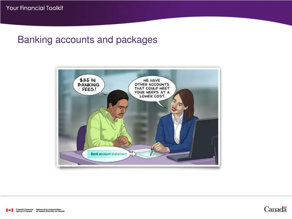 banking accounts and packages