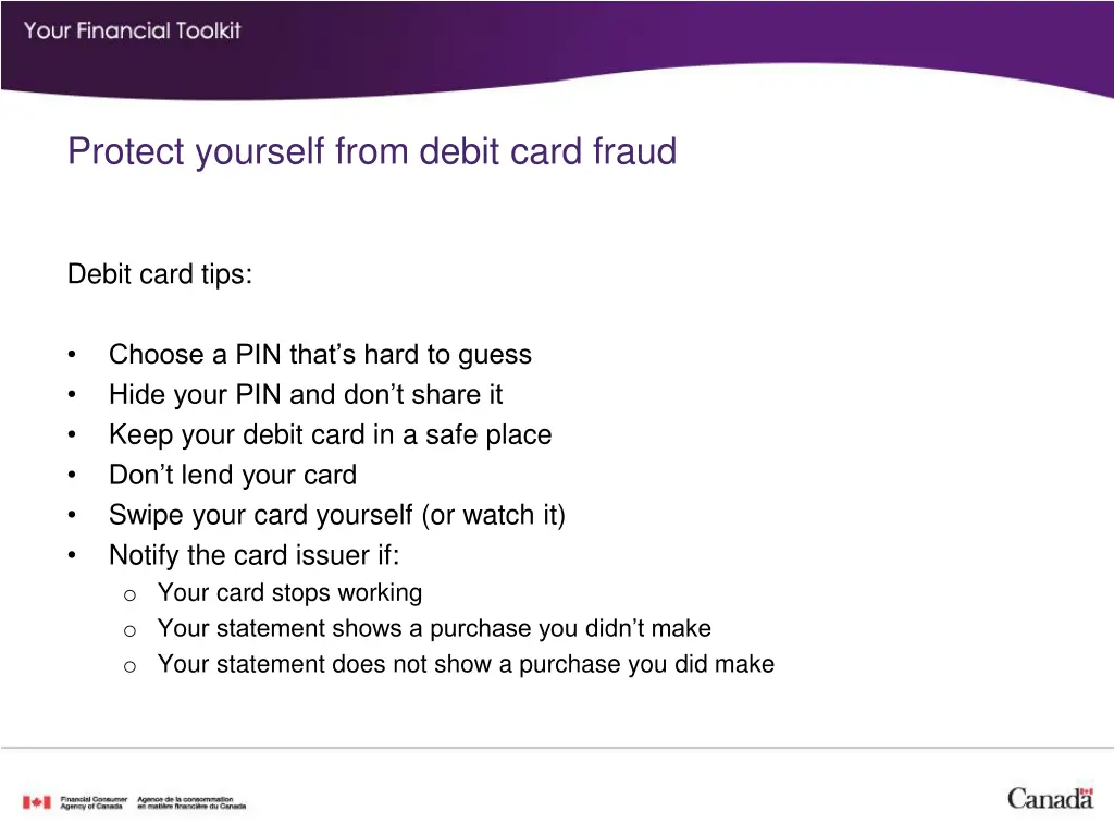 protect yourself from debit card fraud