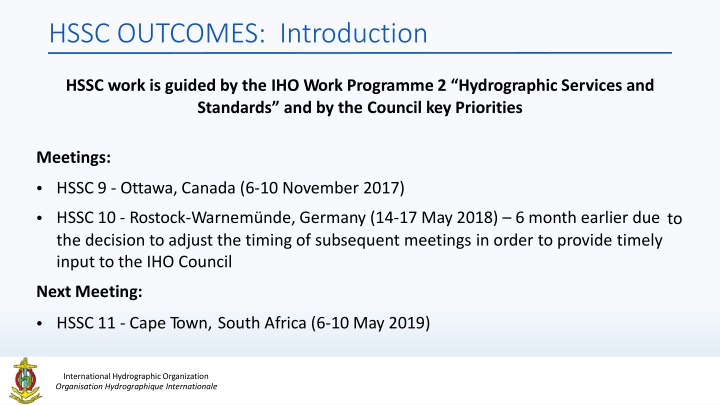 hssc outcomes introduction