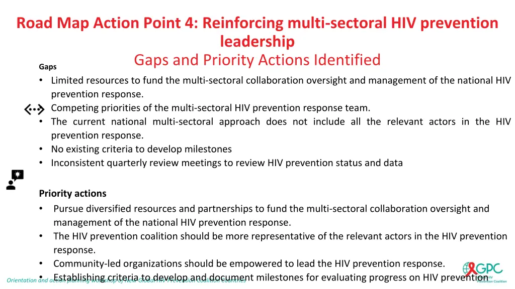 road map action point 4 reinforcing multi