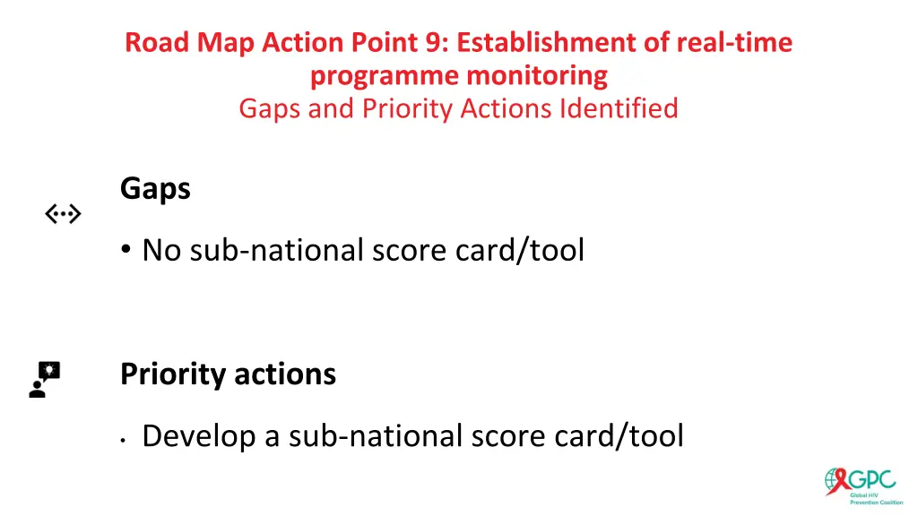 road map action point 9 establishment of real