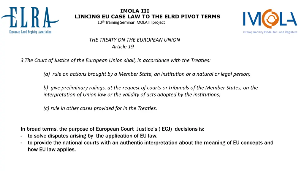 linking eu case law to the elrd pivot terms 2