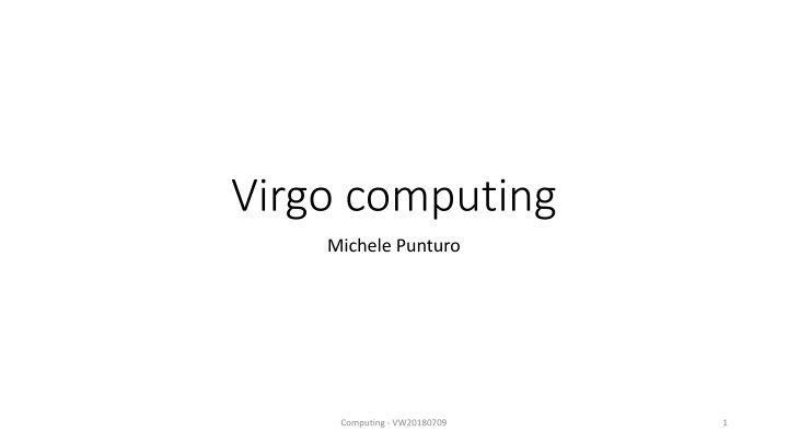 virgo computing