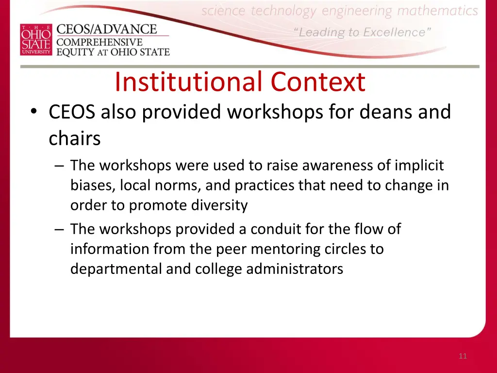 institutional context 2