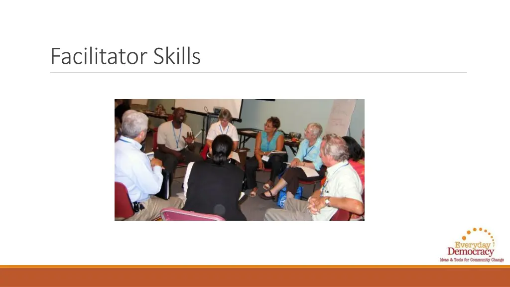 facilitator skills