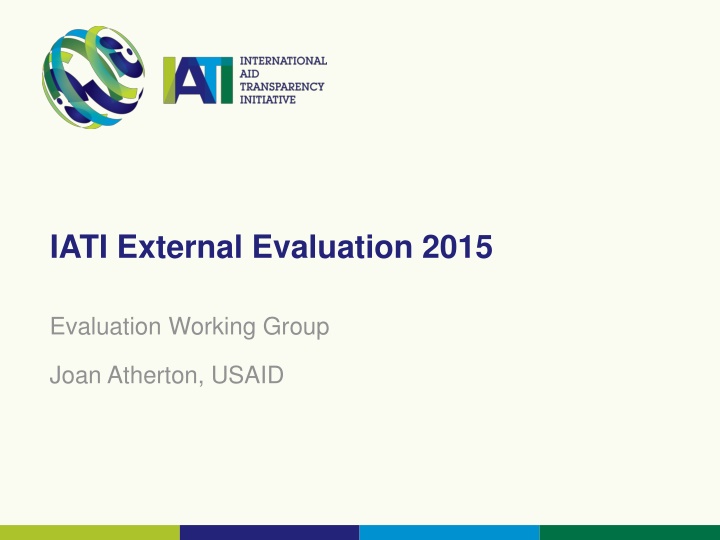 iati external evaluation 2015