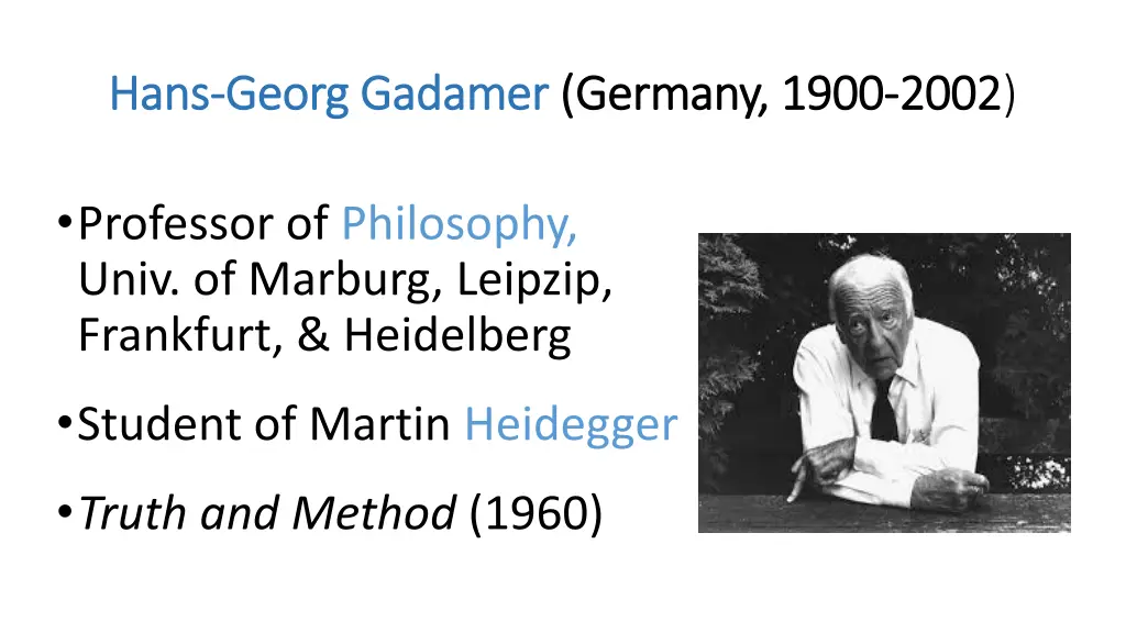 hans hans georg georg gadamer