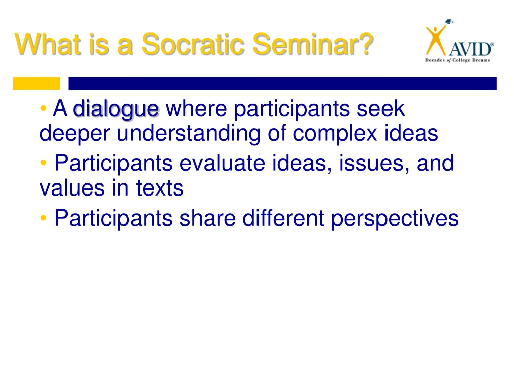 what is a socratic seminar 1