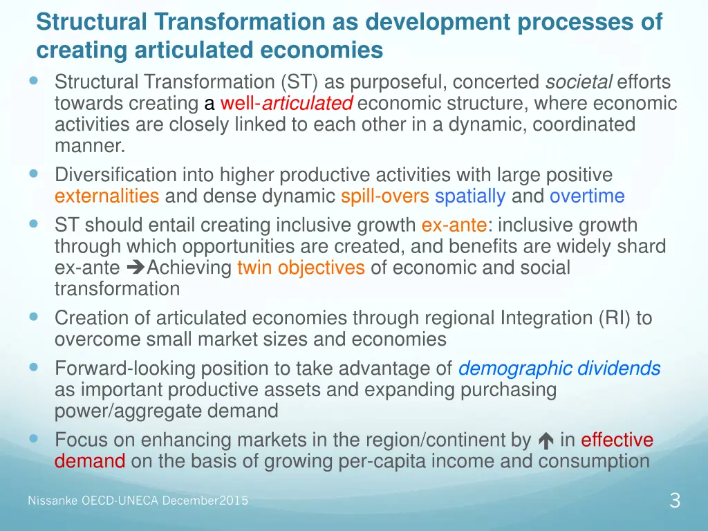 structural transformation as development 1