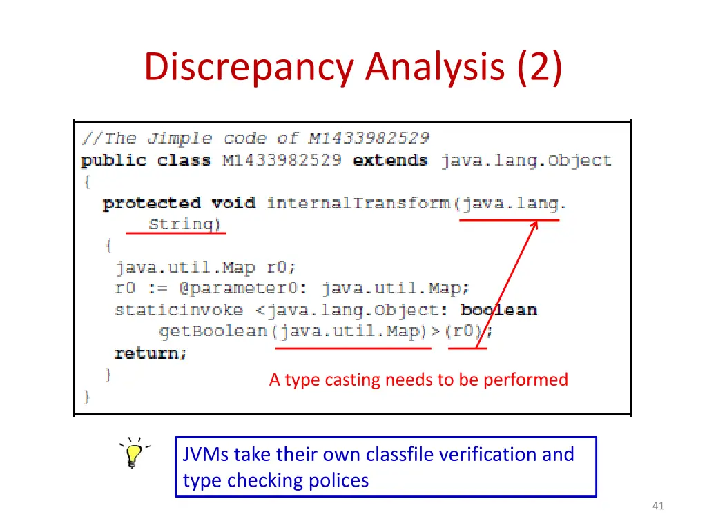 discrepancy analysis 2