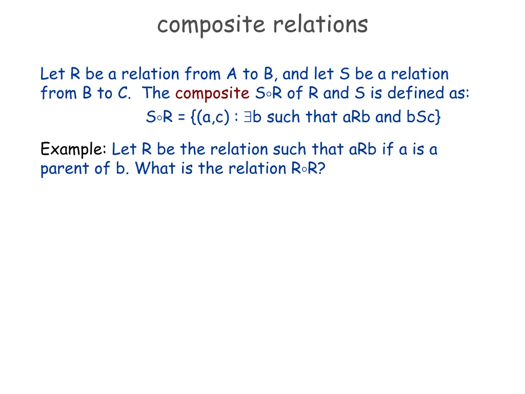 composite relations