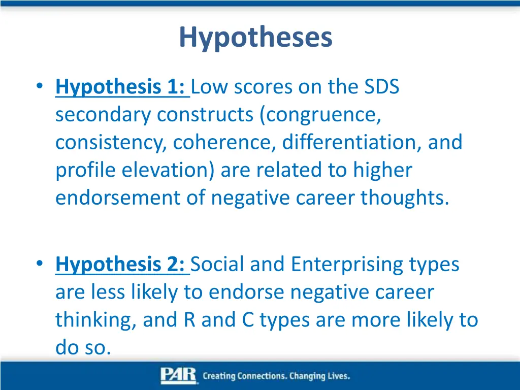 hypotheses