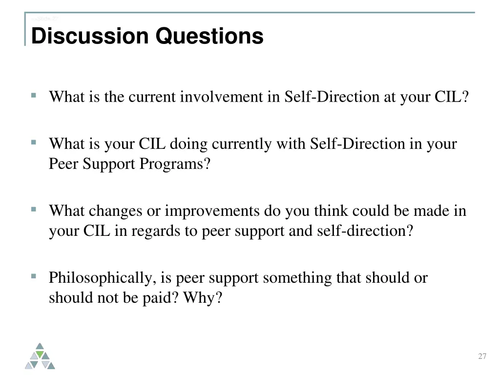 slide 27 discussion questions