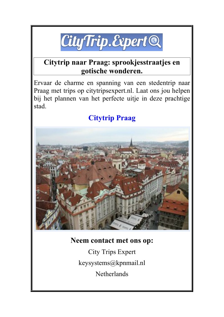 citytrip naar praag sprookjesstraatjes