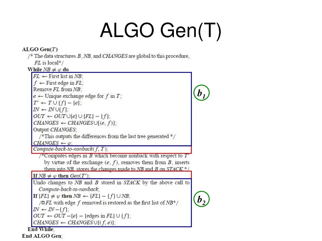 algo gen t