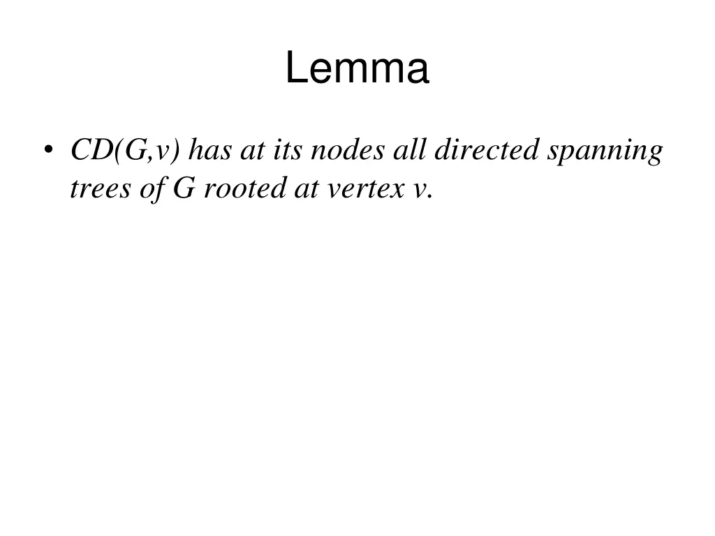 lemma