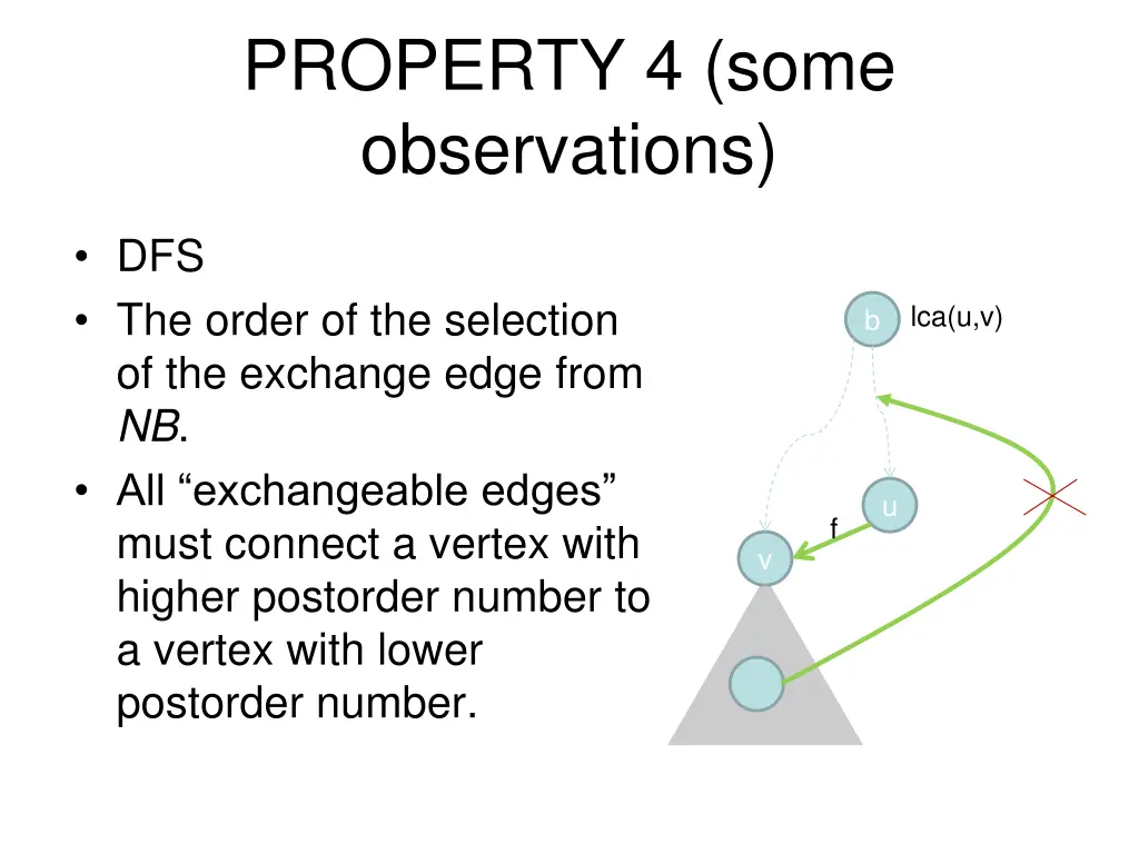 property 4 some observations