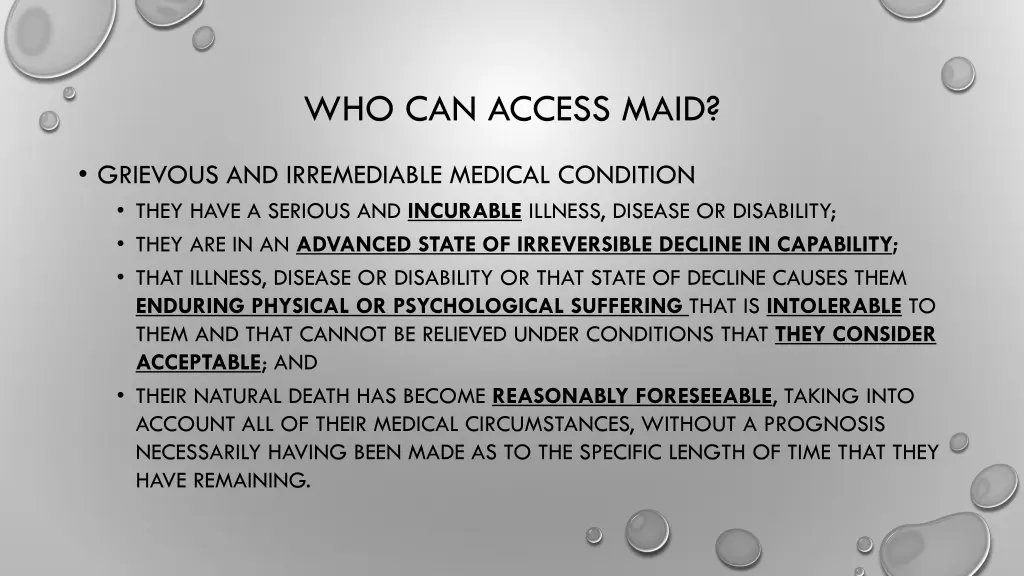 who can access maid 1