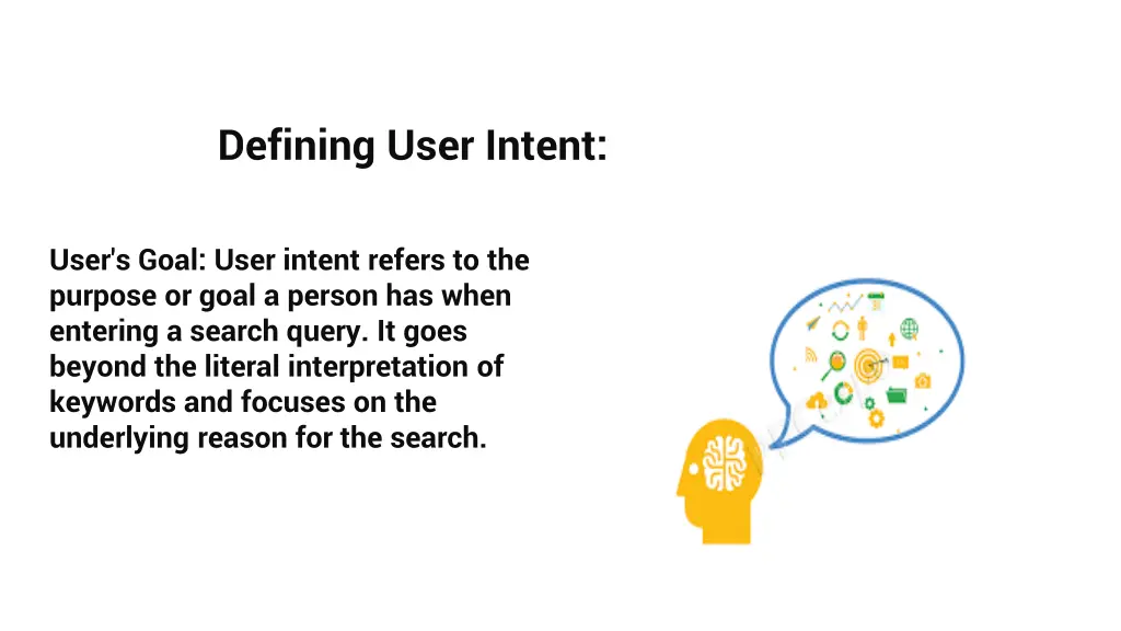 defining user intent