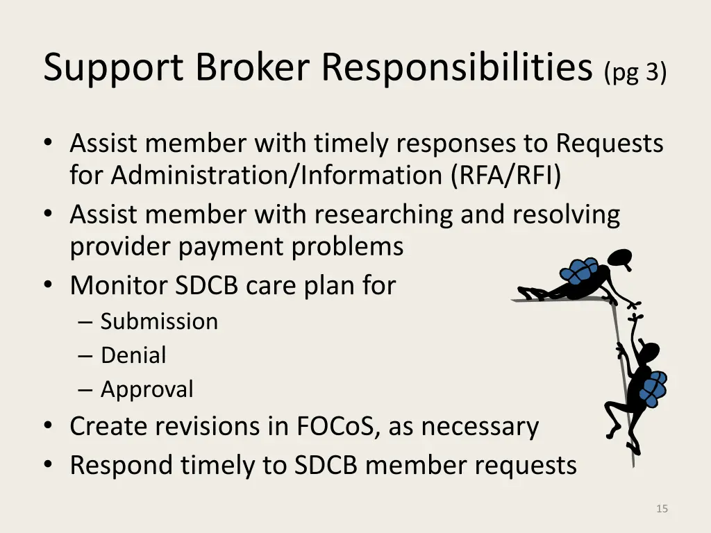 support broker responsibilities pg 3