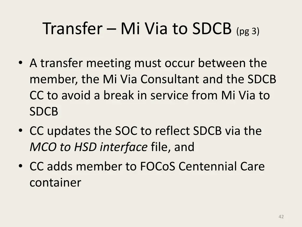 transfer mi via to sdcb pg 3