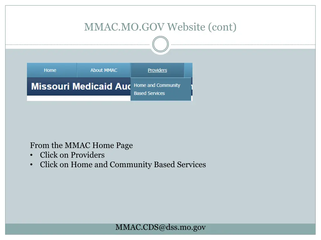 mmac mo gov website cont