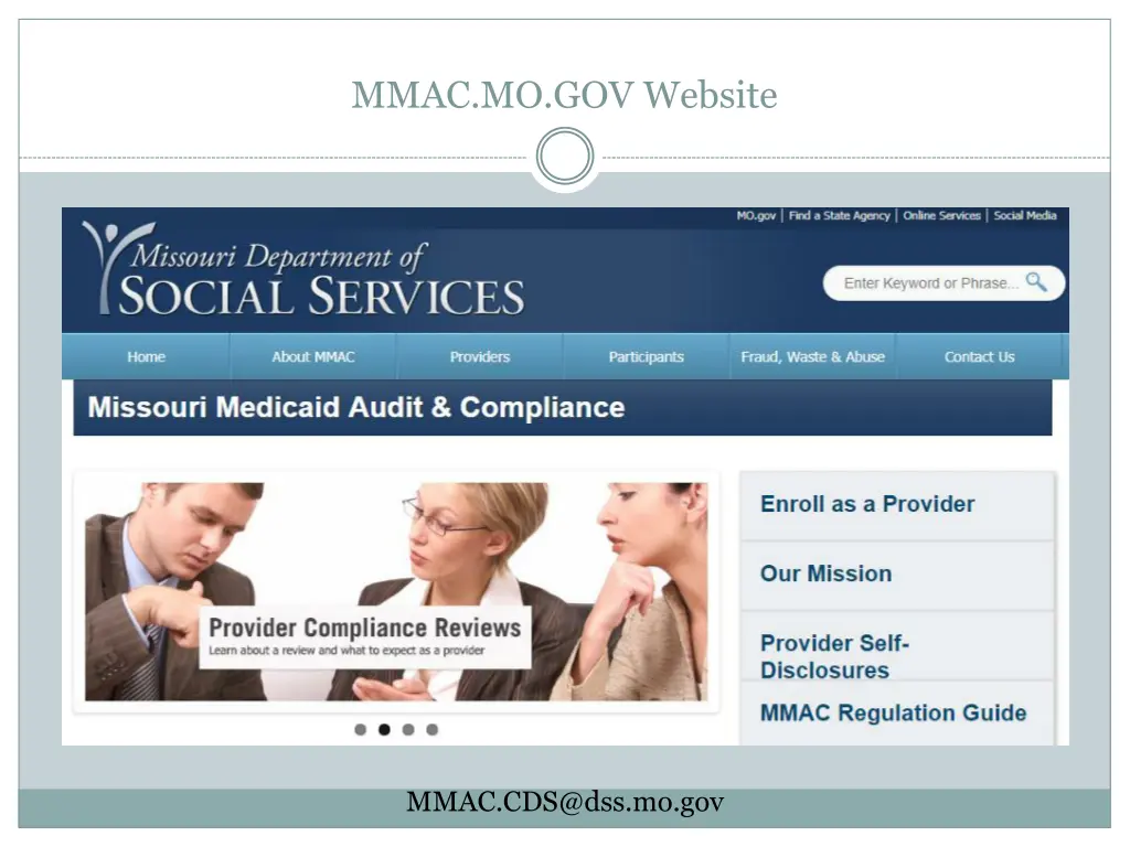 mmac mo gov website